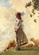 Winslow Homer Fresh Air Spain oil painting artist